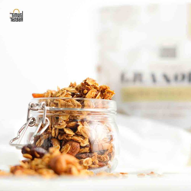 

Granola 500 Gram Preum Timur Tengah Honey & Vanilla Blueberry Sereal Makanan Sehat High Quality