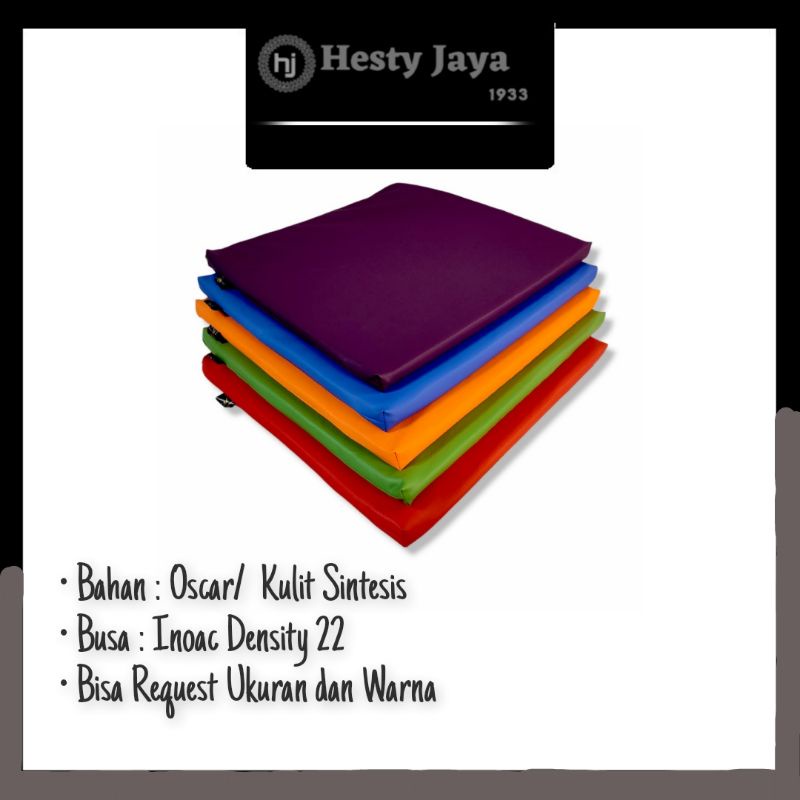 ORI ALAS DUDUK/BANTAL DUDUK/WATERPROOF 40X40X2CM/ tebal 2cm Murah