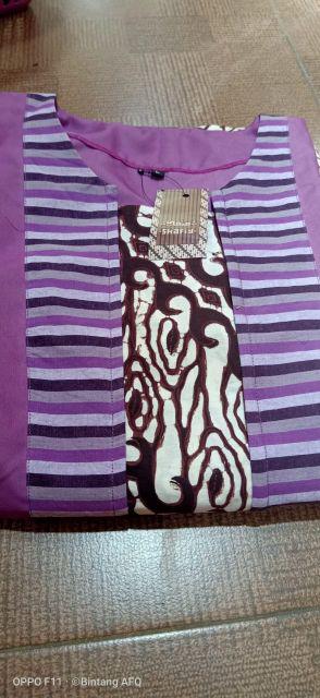 Gamis Batik Etnik Fiore