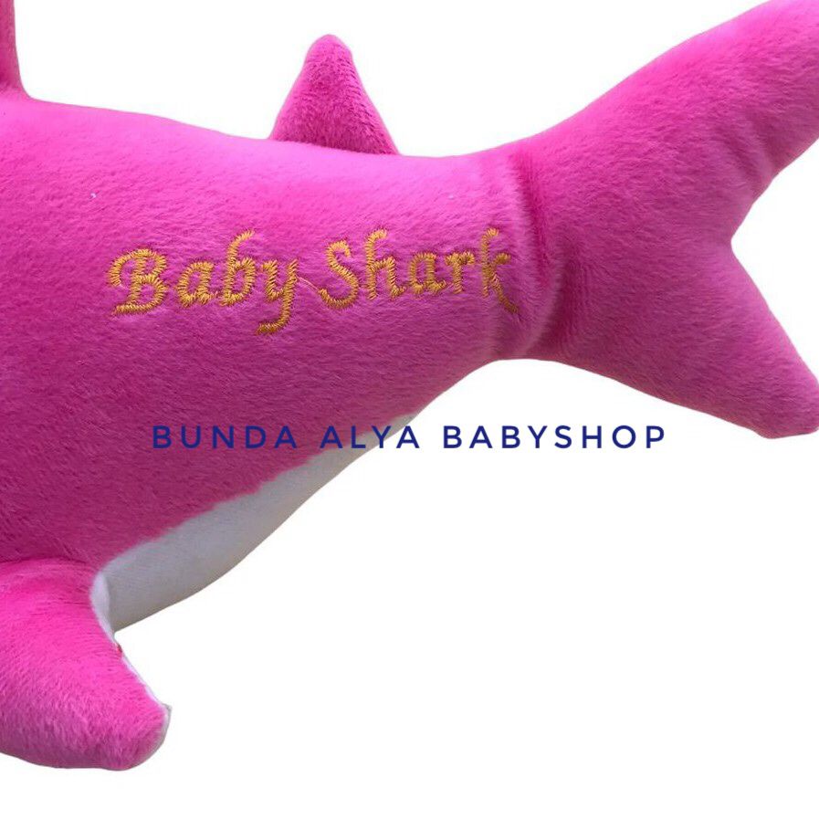 Mainan Anak Boneka HIU Shark - Boneka Anak Ikan - Mainan Anak Edukasi - Dolls - Toys - Boneka SHARK 30 cm