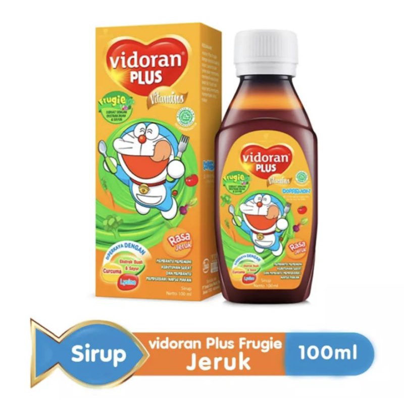 Vidoran Plus Frugie Sirup 100ml