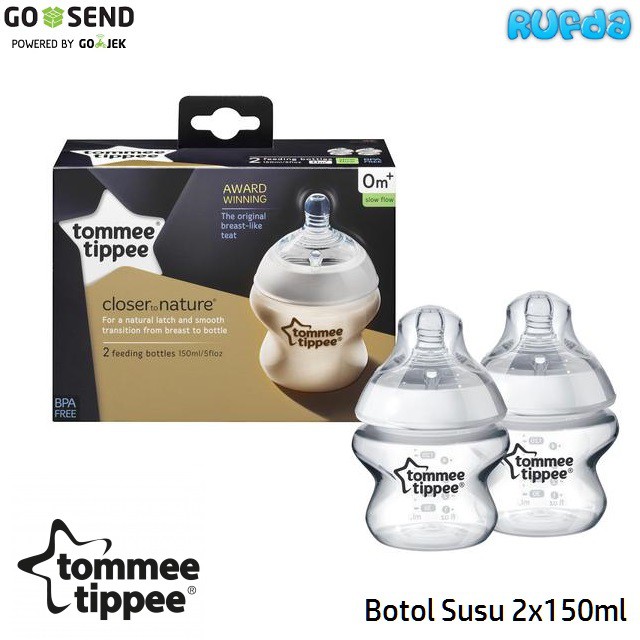 Tommee Tippee Botol Susu 150ml (2pcs), Baby Bottle Terbatas