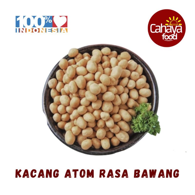 

kacang atom rasa bawang kemasan thinwall