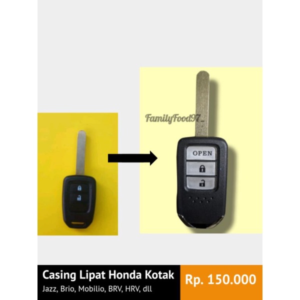 Casing Kunci Brio, Brv, HRV, mobilio