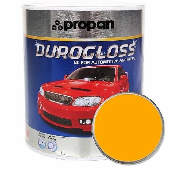 

kayucat- cat duco/cat minyak kayu besi durogloss propan - lemon yellow (1 lt) -cat kayu