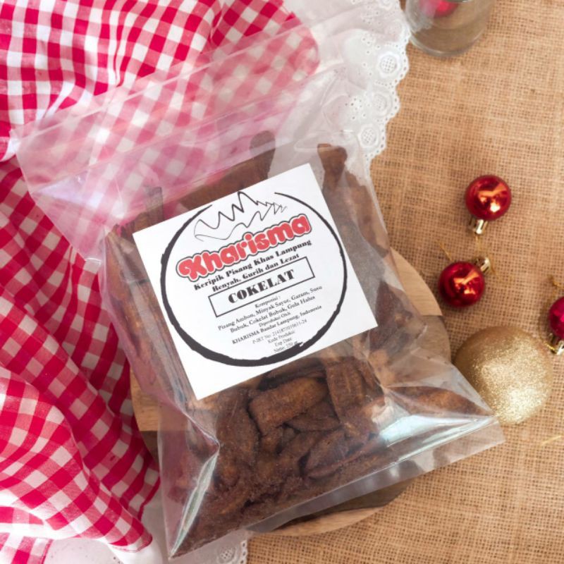 

Keripik Pisang Kharisma Cokelat