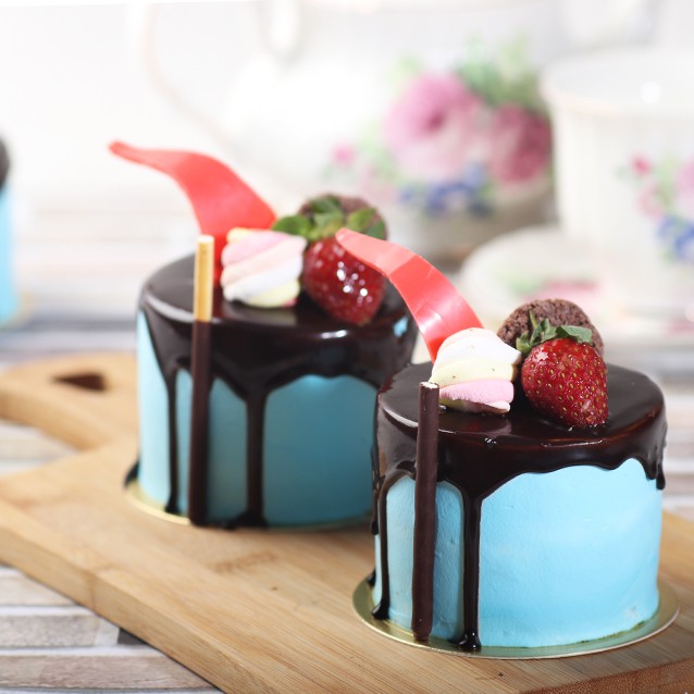 

Mini Dripping Cake / Birthday Cake / Kue Ulang Tahun / Peach Cake