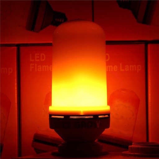 Lampu api 9w 3 mode 3in1 lampu obor 9 watt lampu tidur led obor 3 in 1 lampu taman bohlam api obor