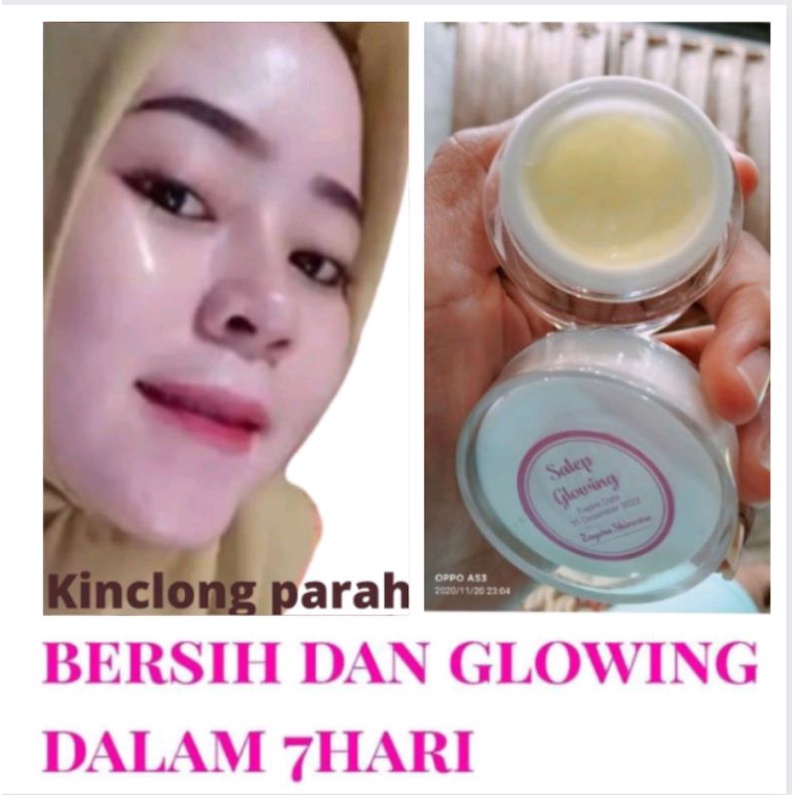Putih Bersih Glowing dalam 3 hari Cream Pemutih & Pelicin Wajah / PengglowingWajah Terampuh (Glowing