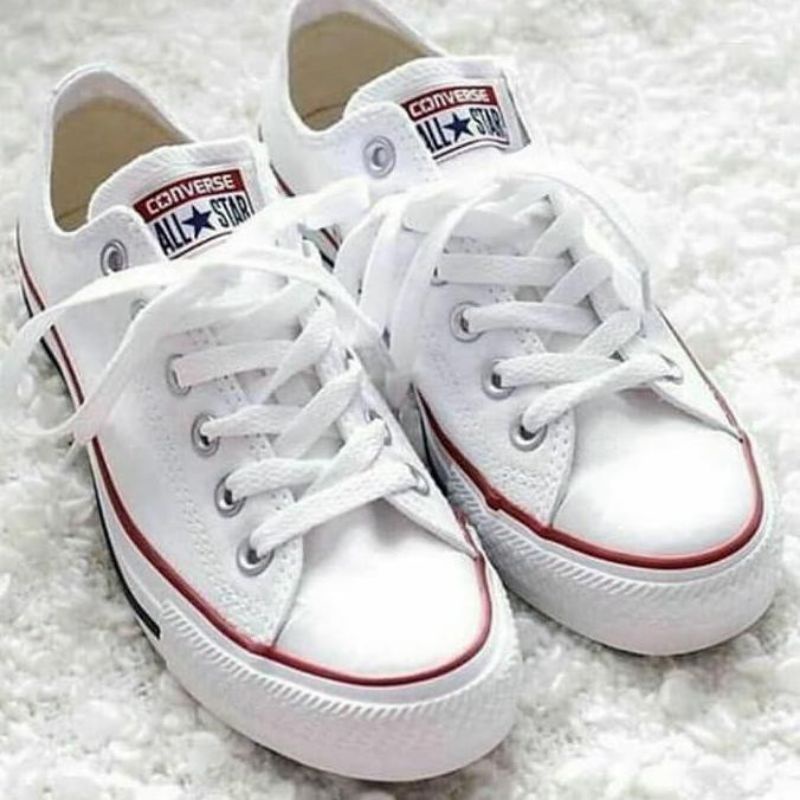 Sepatu Converse All Star 70s Putih Klasik Sepatu Sneaker santai Sepatu Sekolah