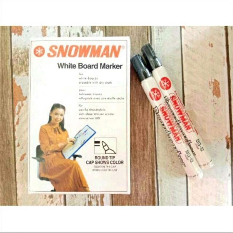 

spidol snowman board marker