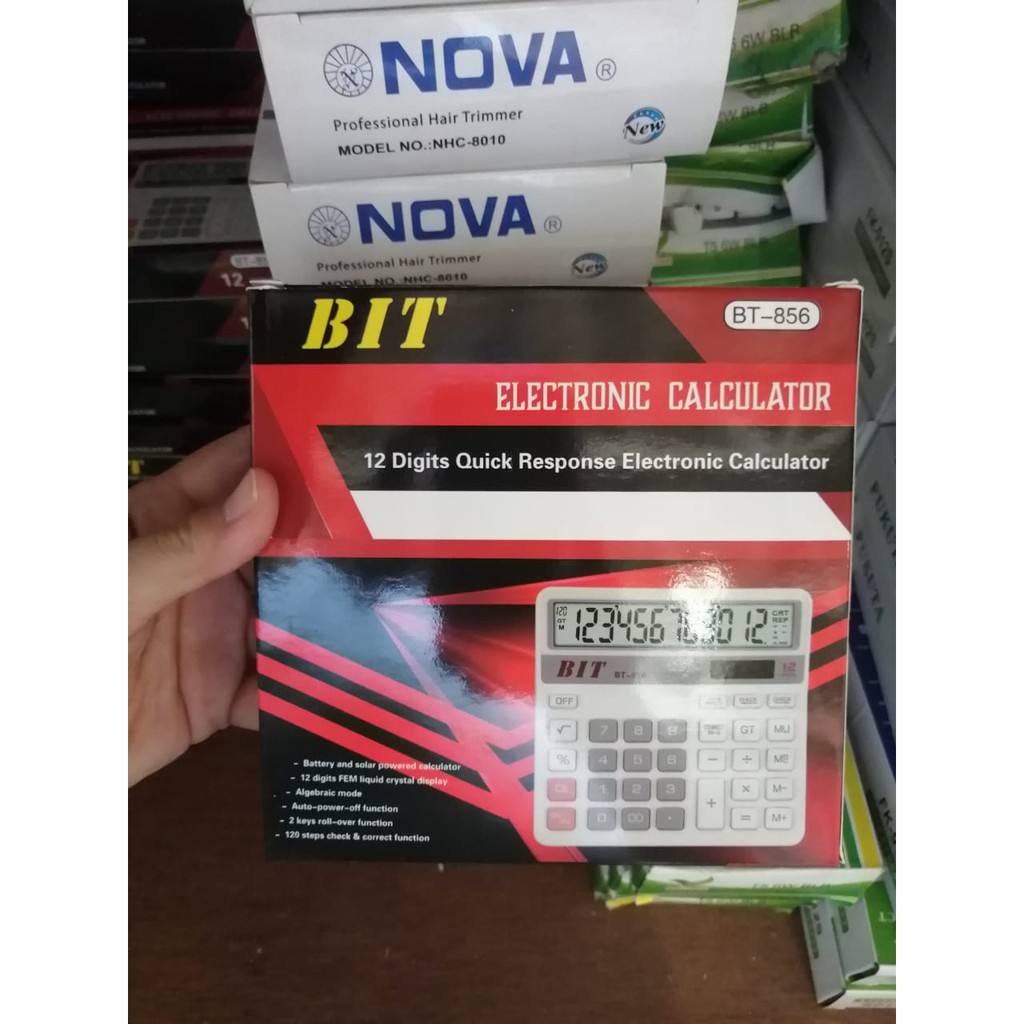 

BIT Electronic Calculator BT-856