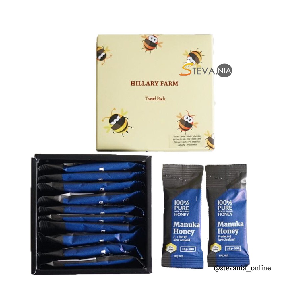 

Hillary Farm Travel Pack Manuka UMF 10+ (Contains 12 Sachet @10GR)