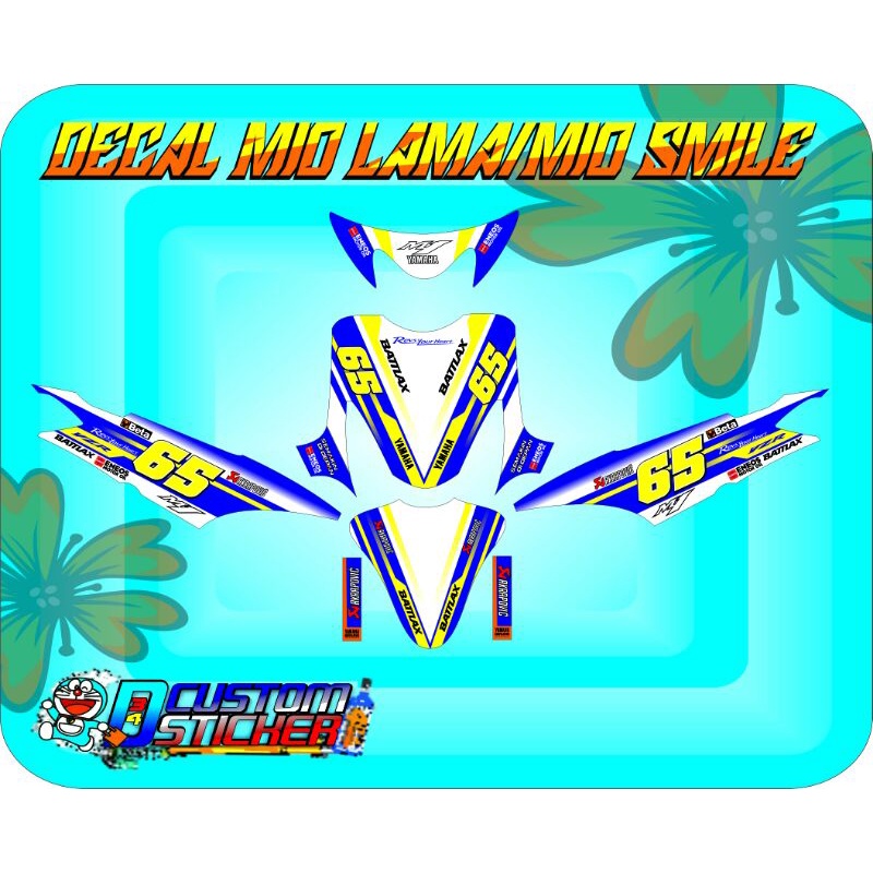 Decal Mio lama Decal Mio sporty Decal mio fullbodi Decal Mio Roadrace