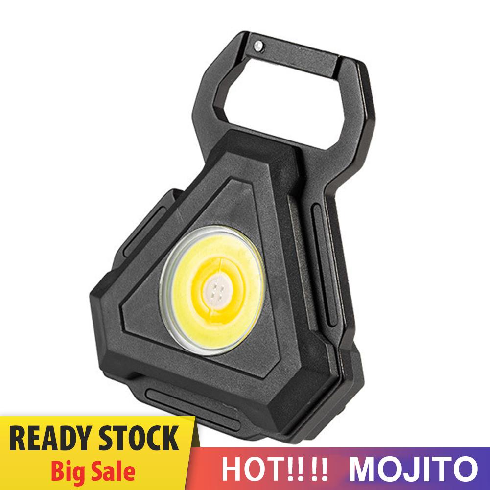 Lampu Senter LED COB Mini Portable Dengan Gantungan Kunci