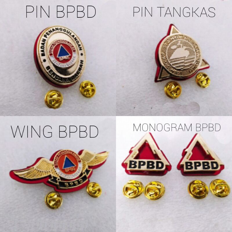 PIN BPBD / WING BPBD / MONOGRAM BPBD