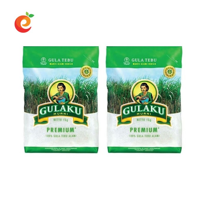 

Fe0Ggg Gula Premium Gulaku 1 Kg (Isi 2) 75djbfv