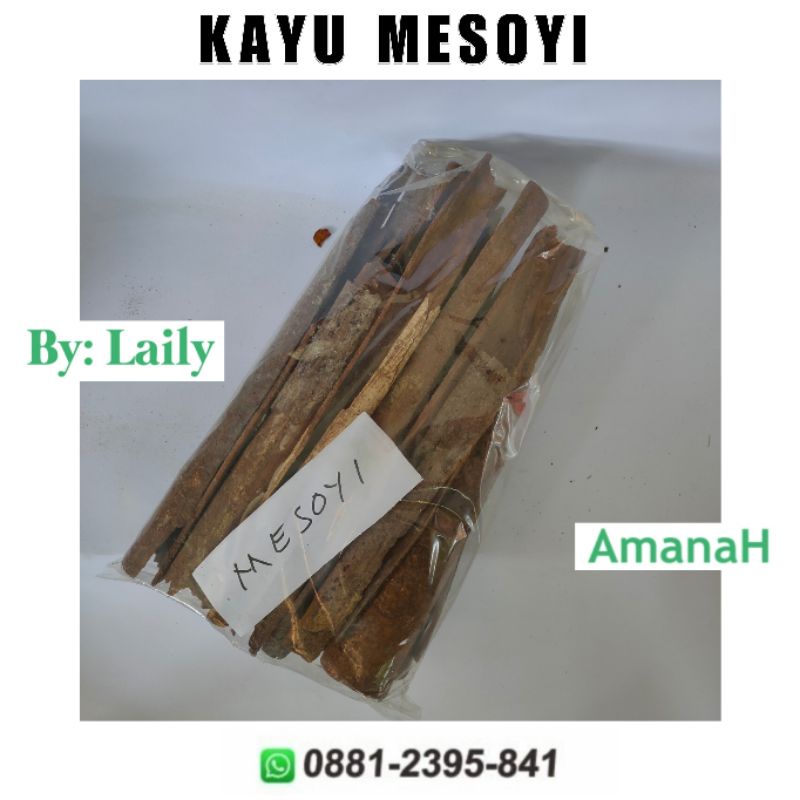 

Kayu Mesoyi 1 KG Kualitas Premium