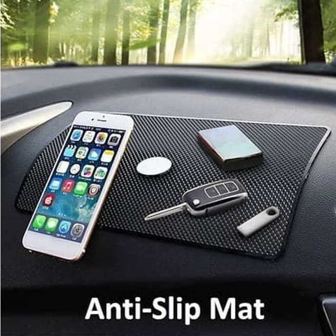 ALAS TATAKAN ANTI SLIP PAD DASHBOARD MOBIL PREMIUM UKURAN 27X15 CM