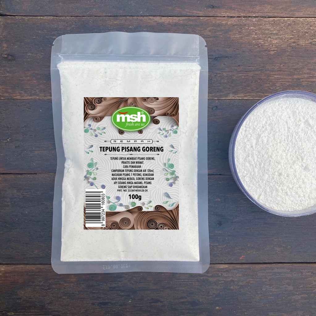 

Premium MSH Tepung Pisang Goreng 100 g
