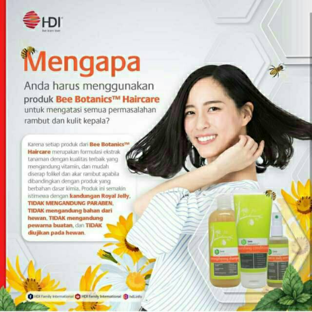 Bee Botanics Haircare Set Penumbuh Rambut Hdi Indonesia
