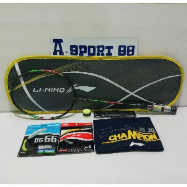 RAKET BADMINTON ORIGINAL LINING JOJO 7000 JONATAN CHRISTIE