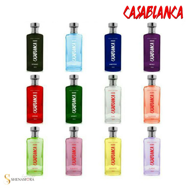 Casablanca Spray Cologne Femme Glass 100 ml