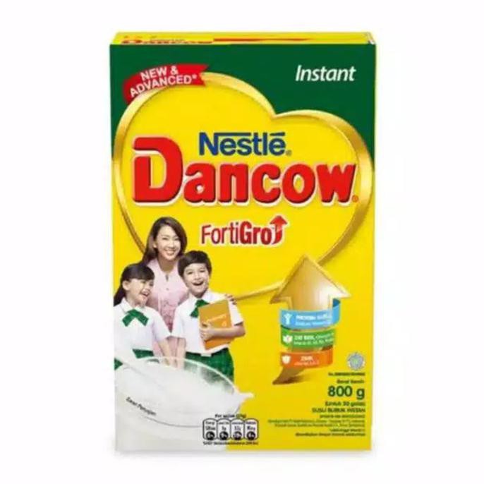 

DANCOW INSTANT ENRICHED FORTIGRO SUSU PLAIN BOX 800GR / 800 GR - DANCOW