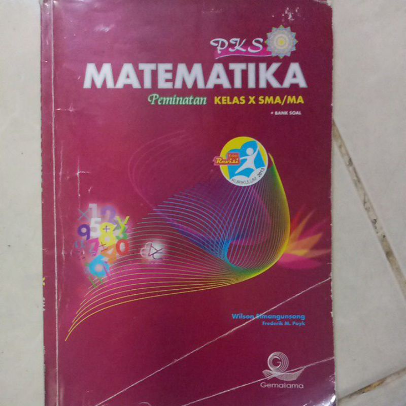 PKS Matematika Peminatan Kelas X SMA/MA