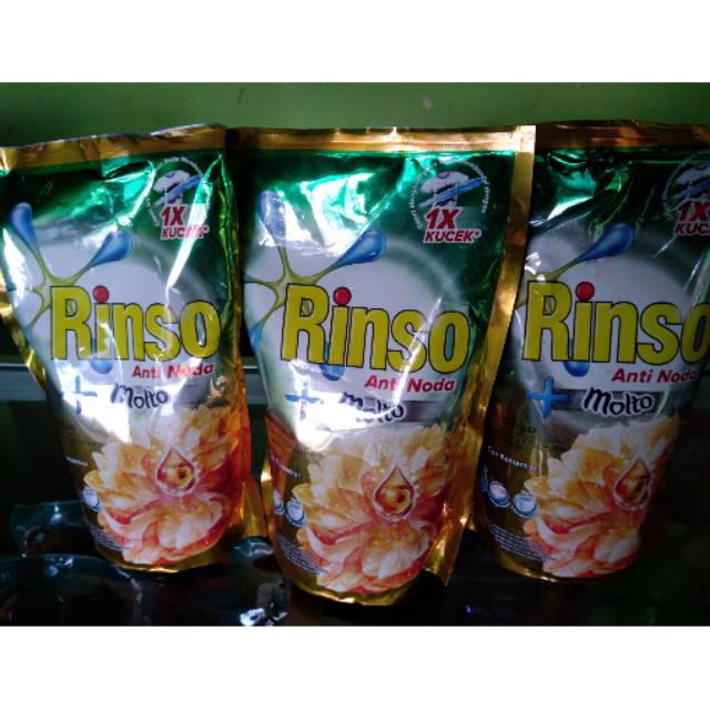 Rinso Molto cair anti noda isi 750 ml (pink/kuning) | Shopee Indonesia