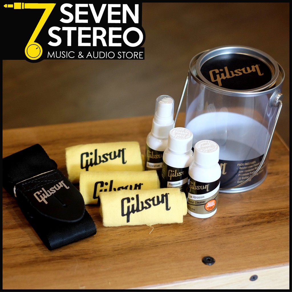 Gibson Clear Bucket Guitar Care Kit