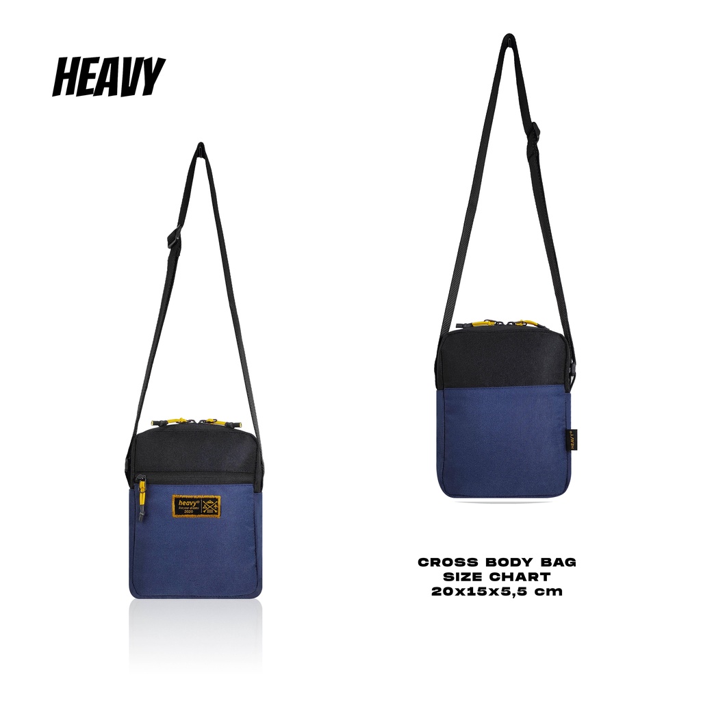 Heavy Sling Bag ~ Shoulder Bag Heavy Original ~ Tas Selempang Distro Pria