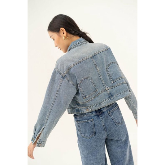 [PRELOVED] Claryn The Label - Lorraine Jacket Denim Blue