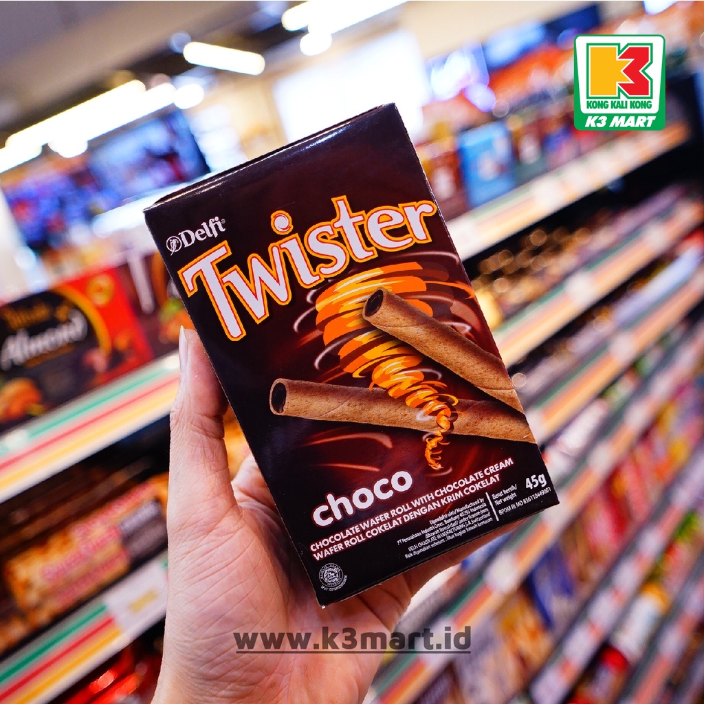 

Delfi Twister Chocolate 45gr