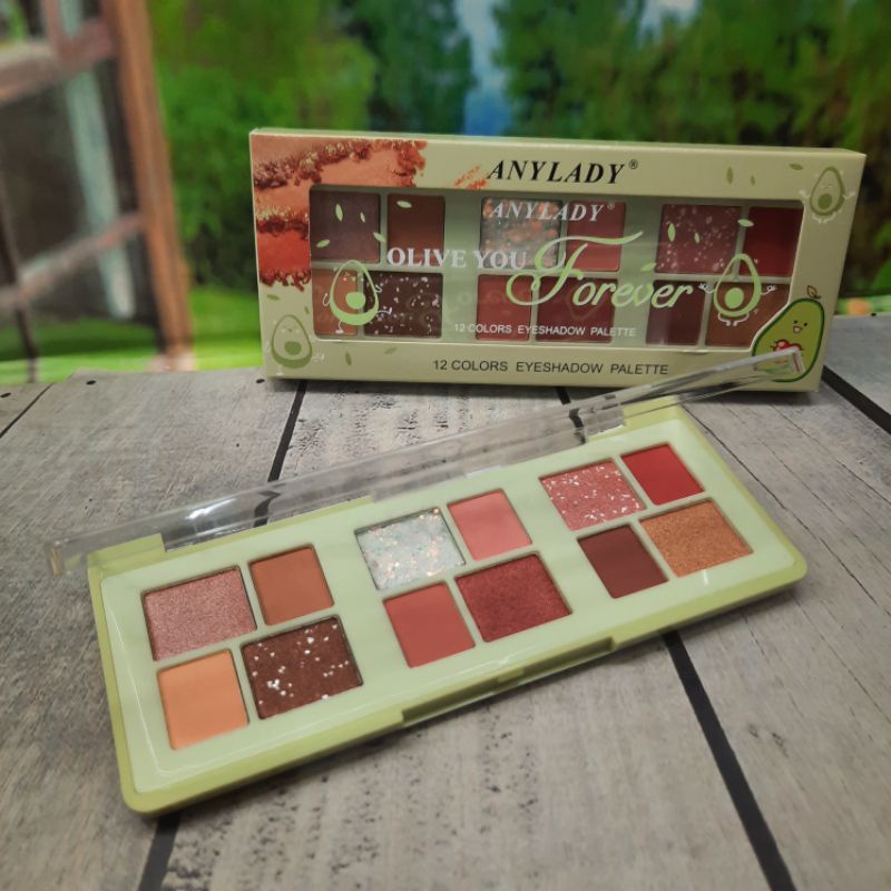 Eyeshadow Palette Anylady Olive You Forever