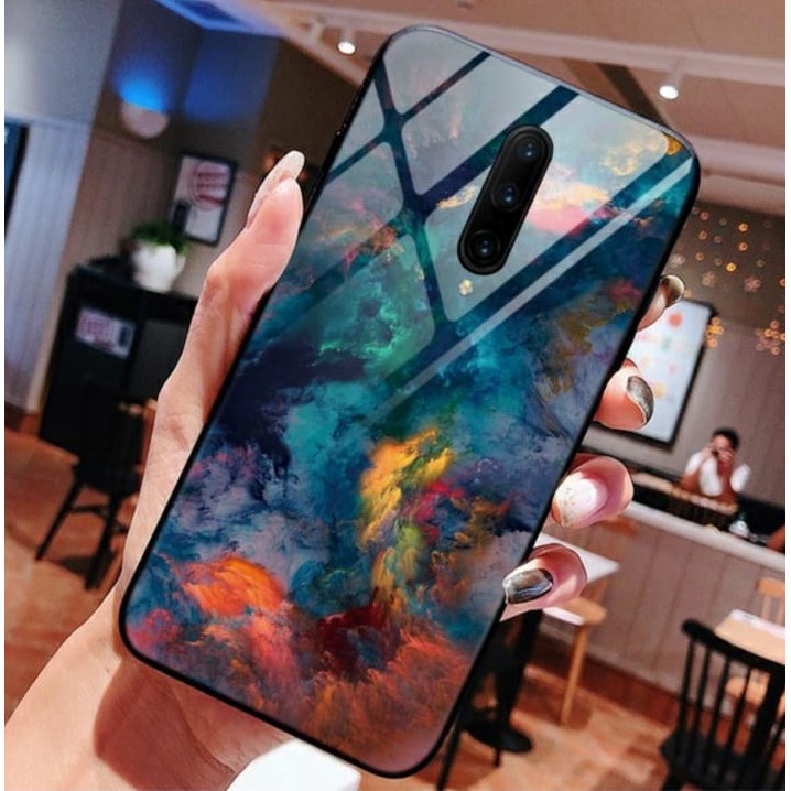 [K09] Soft Case Glass Clouds  OPPO A37 A3S A5S  A71 A83 A3S A1K F1S F3 F5 F11