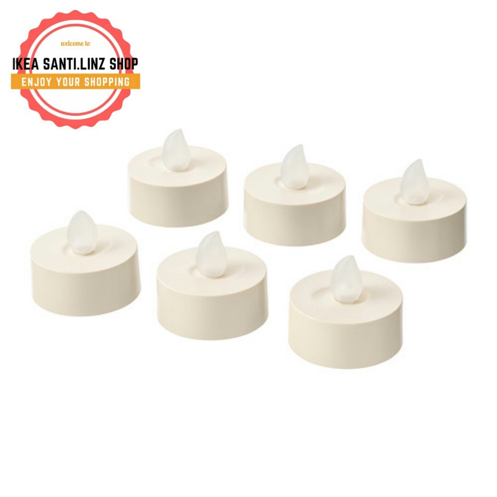 GODAFTON Led tealight, dalam/luar ruang, dioperasikan dengan baterai