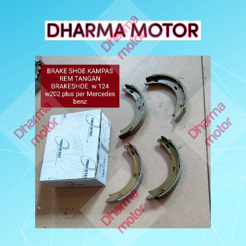 KAMPAS REM BRAKE SHOE BRAKESHOE PLUS PER W202 W 124 PART MERCEDES BENZ