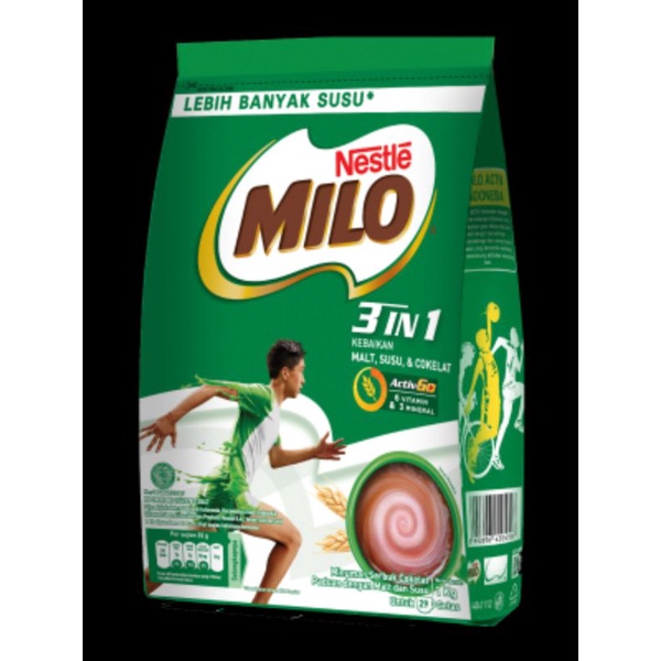 Jual Milo 3in1 Kemasan 1kg Shopee Indonesia