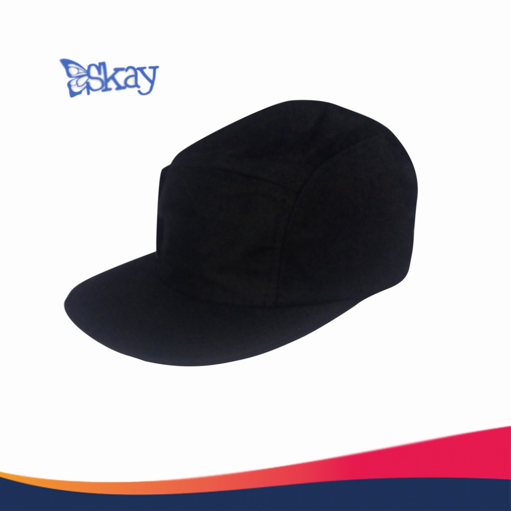 Topi 5 Panel polos - Topi Pria Wanita - Topi 5 Panel Pria