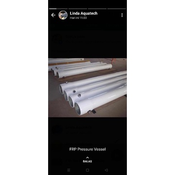 Housing membrane 8040 vessel membrane 8&quot; isi 1 fiber 300psi