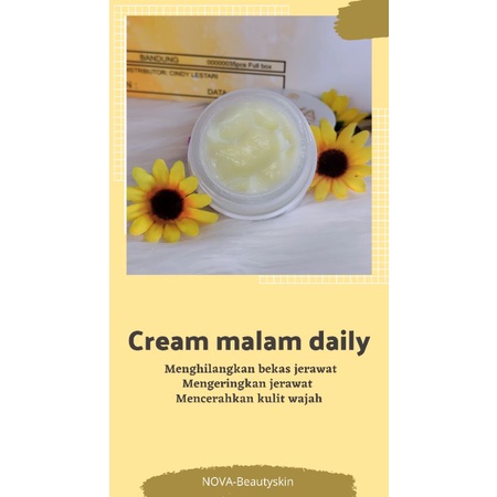 CREAM MALAM DAILY / SKINCARE / NOVA-BEAUTYSKIN / ECER