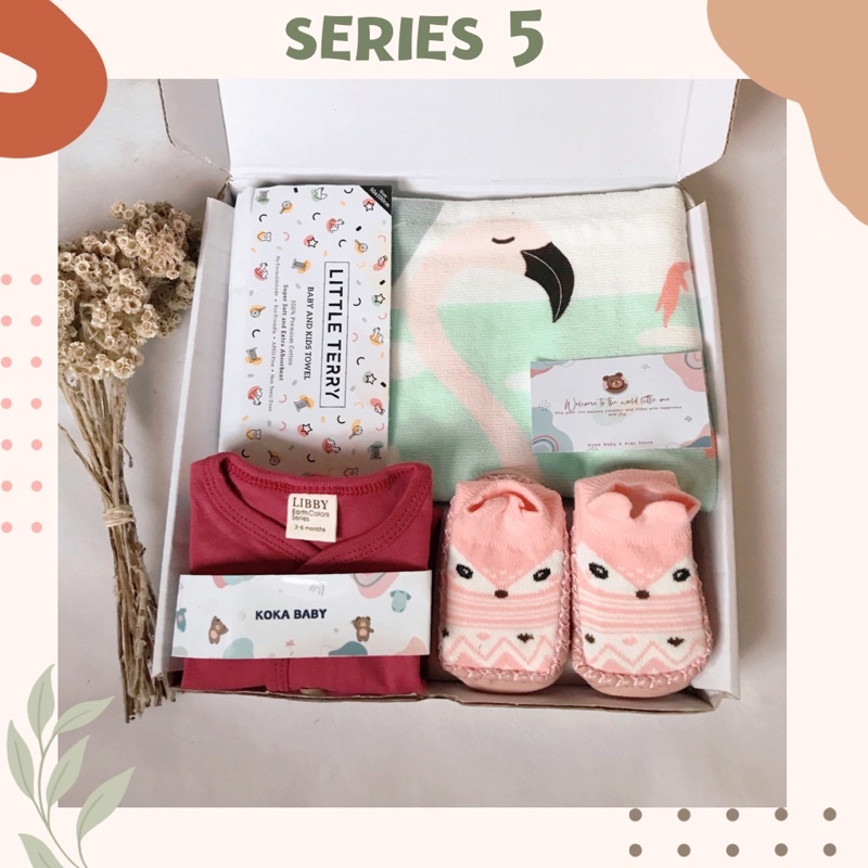 KOKA HAMPERS BAYI KADO LAHIRAN BABY GIFT SERIES 5