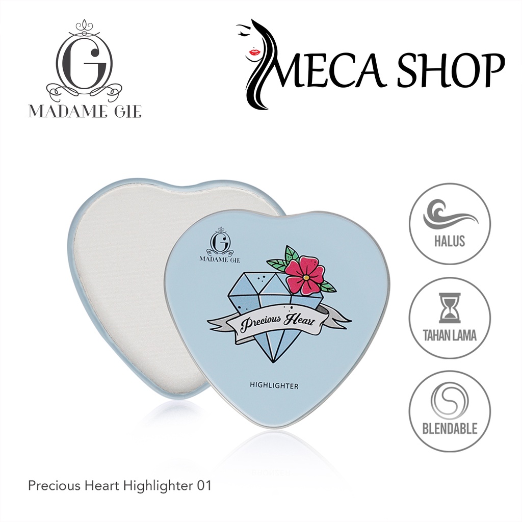 Madame Gie Precious Heart Bronzer | Blush On | Countour | Highlighter