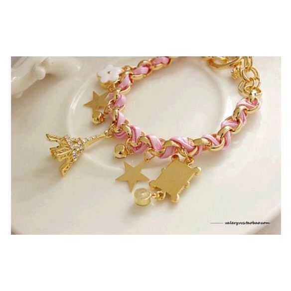 MORYMOSHI G18 Gelang Wanita Paris Fashion Aksesoris Korea