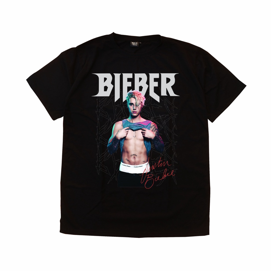 JUSTIN BIEBER | T-shirt Band Mercandise Premium Quality