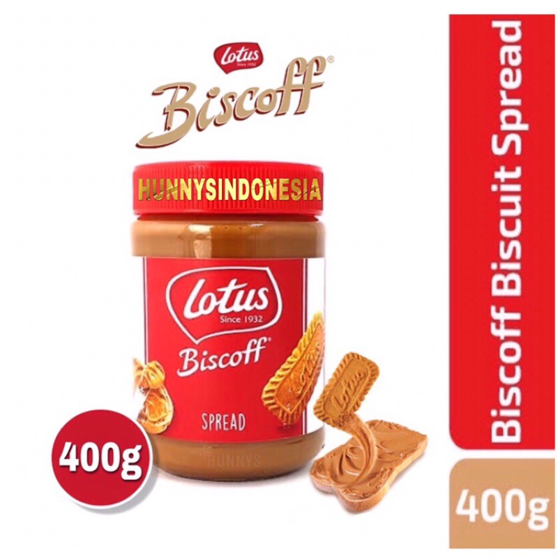 

Lotus Biscoff Spread Smooth | Biscoff Caramelised Speculoos | Selai Olesan Topping Biskuit Biscoff