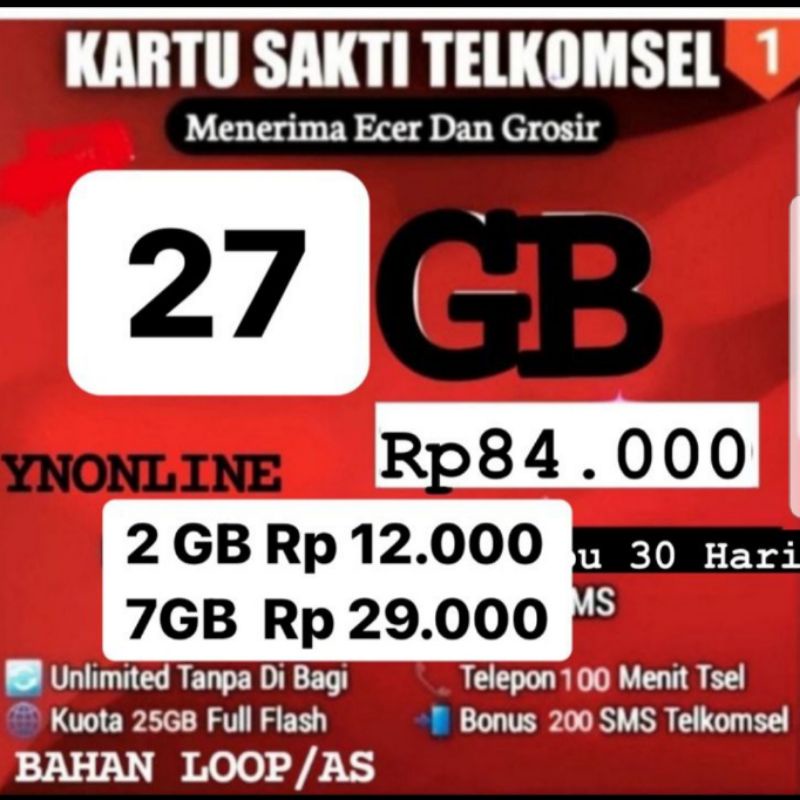 NOMOR COUPLE CANTIK TELKOMSEL AS + BAHAN SAKTI 25 GB COMBO