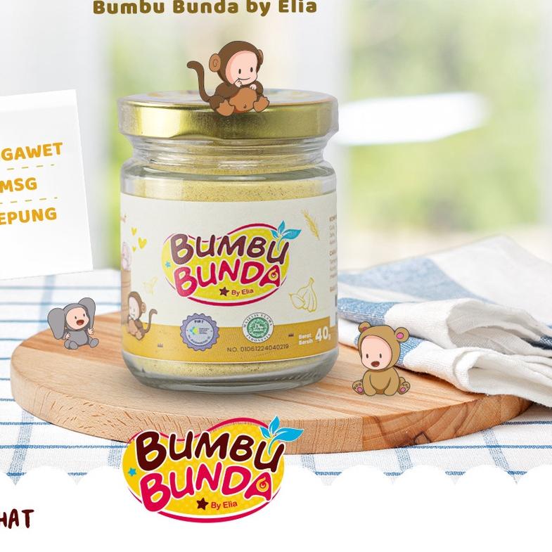 Bumbu Bunda Elia Bumbu Non MSG / Bumbu MPASI / Kaldu MPASI / Kaldu Bayi / Bumbu Soto Bumbu Opor Bumb