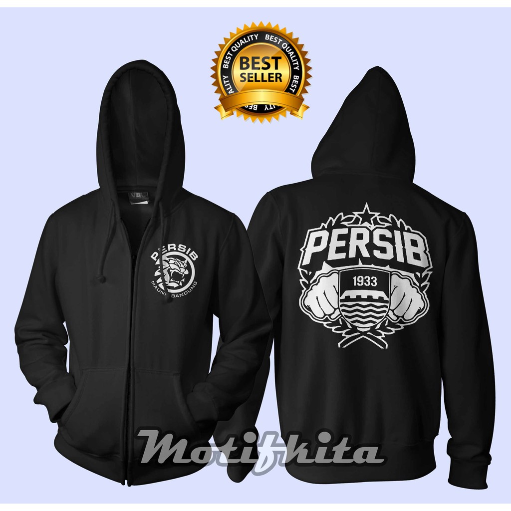 IMPORT QUALITY Hoodie Zipper PERSIB BANDUNG VIKING BOBOTOH BOMBER